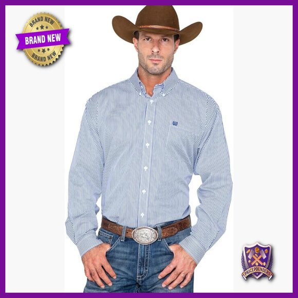 Relaxed Fit Long Sleeve Button Down Shirt with Extra Long Sleeves